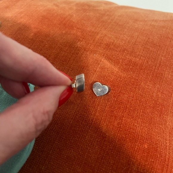 Tiffany & Co Paloma Picasso Heart Diamond Earrings rare - Picture 5 of 10